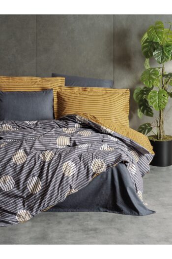 Cotton Box Modern Çift Kişilik Nevresim Takımı Strew Gri