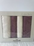 NURPAK %100 PAMUKLU HAMAM TAKIMI MÜRDÜM-KREM