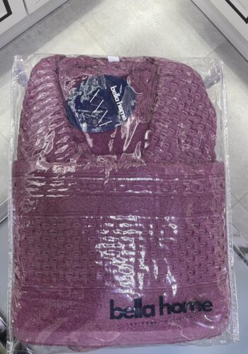 BELLA HOME XXXL BORNOZ MOR