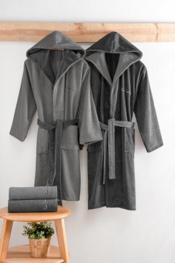 Pierre Cardin 4'lü Aile Seti Hoodie Antrasit-Gri