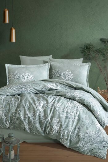 CLASY %100 PAMUK ÇİFT KİŞİLİK NEVRESİM TAKIMI IRMA V1 MİNT